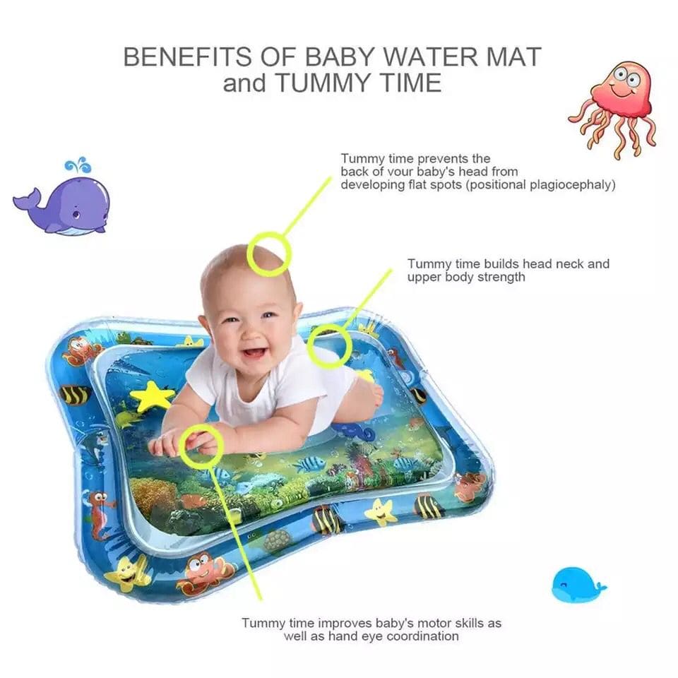 Baby Water Play Mat, Thicken PVC Playmat For Toddler, Play Center Water Mat for Babies, Tummy Time Water Play Mat, Newest Inflatable Infant Activity Play Mat Baby Water Play Mat, Thicken PVC Playmat For Toddler, Play Center Water Mat for Babies, Tummy Time Water Play Mat, Newest Inflatable Infant Activity Play Mat